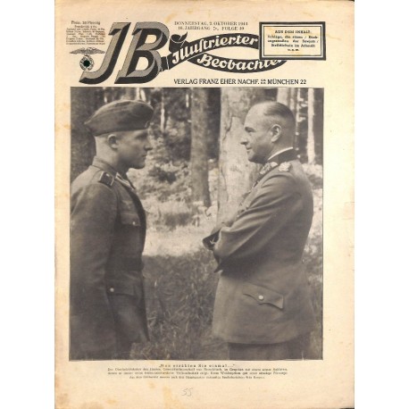 4140	 ILLUSTRIERTER BEOBACHTER 	 Waffen-SS WWII No. 	40-1941	-	October 2	