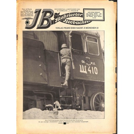 4170	 ILLUSTRIERTER BEOBACHTER 	 Waffen-SS Jews WWII No. 	36-1941	-	September 4	