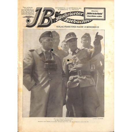 4171	 ILLUSTRIERTER BEOBACHTER 	 Mickey Mouse WWII No. 	37-1941	-	September 11	