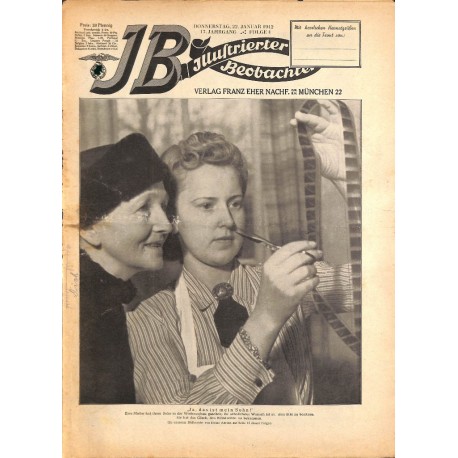 4204	 ILLUSTRIERTER BEOBACHTER 	 WWII No. 	4-1942	-	January 22	