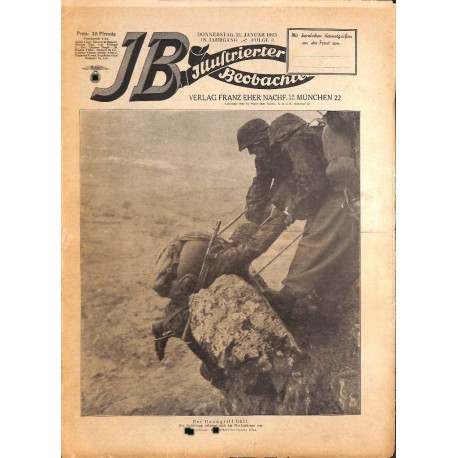 4303	 ILLUSTRIERTER BEOBACHTER 	 SS WWII No. 	3-1943	-	Janaury 21	