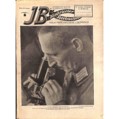 4327	 ILLUSTRIERTER BEOBACHTER 	 WWII No. 	27-1943	-	July 8	 