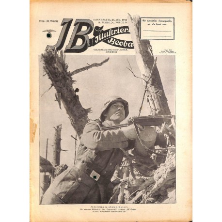 4334	 ILLUSTRIERTER BEOBACHTER 	 WWII No. 	34-1943	-	August 26	 