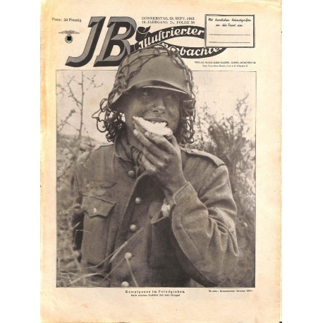 4338	 ILLUSTRIERTER BEOBACHTER 	 WWII No. 	38-1943	-	September 23	 