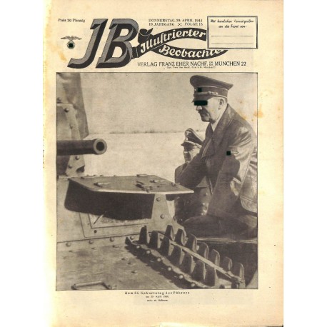 4416	 ILLUSTRIERTER BEOBACHTER 	 WWII No. 	16-1944	-	April 20	