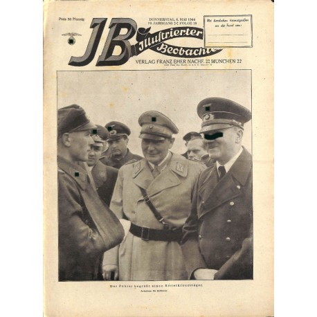 4418	 ILLUSTRIERTER BEOBACHTER 	 Jews, WWII No. 	18-1944	-	May 4	 