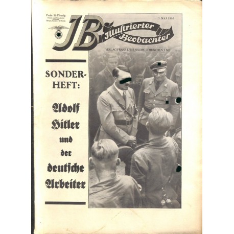 4464	 ILLUSTRIERTER BEOBACHTER 	 Special Issue	1935	-	Adolf Hitler und der deutsche Arbeiter	 