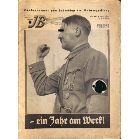 4466	 ILLUSTRIERTER BEOBACHTER 	 Special Issue	1934	-	Jahrestag der Machtergreifung - Ein Jahr am Werk	