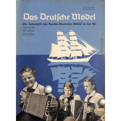 4573	 DAS DEUTSCHE MÄDEL	 No. 	7-1938 Juli		Ausgabe Hochland	 BDM magazine The German Maiden/ Das Deutsche Mädel	