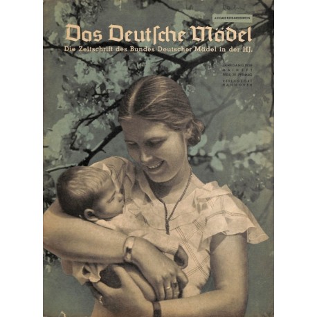 4577	 DAS DEUTSCHE MÄDEL	 No. 	5-1939 Mai		Ausgabe Ruhr-Niederrhein	 BDM magazine The German Maiden/ Das Deutsche Mädel	