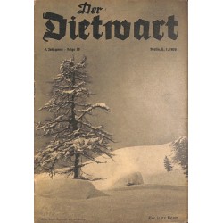 5761	 DER DIETWART	 No. 	 19/ 4.year	January 1 1939	 content:	Der Nationalsozialistischen Reichsbund für Leibesübungen