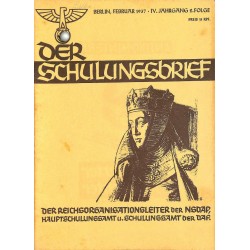 6423	 DER SCHULUNGSBRIEF	 No. 2	-1937	-	4th year, February	Krone und Schleier