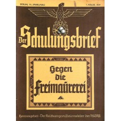 6505	 DER SCHULUNGSBRIEF	 No. 	7	-1939	-	6th year, July,	Gegen die Freimaurerei: Jews