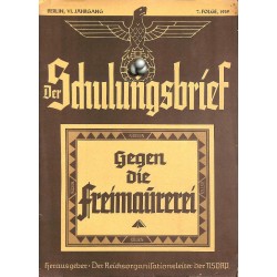 6506	 DER SCHULUNGSBRIEF	 No. 	7	-1939	-	6th year, July,	Gegen die Freimaurerei: Jews 