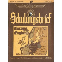 6536	 DER SCHULUNGSBRIEF	 No. 	5	-1940	-	7th year, May	Europa gegen England