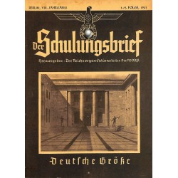 6540	 DER SCHULUNGSBRIEF	 No. 	1/2	1941	-	8th year	Kraft und Kampf