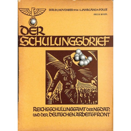 6560	 DER SCHULUNGSBRIEF	 No. 	9	-1934	-	1st year,November	..und ihr habt doch gesiegt