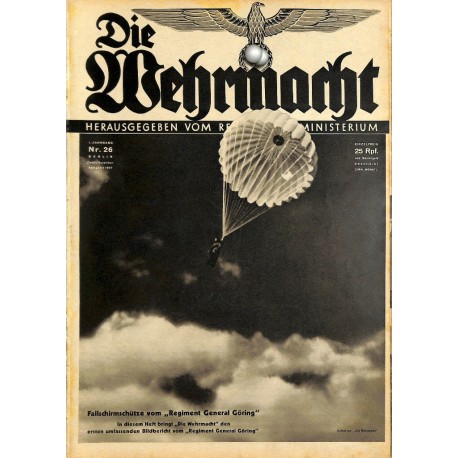 6829	 No. 	26-1937 - November	 DIE WEHRMACHT	