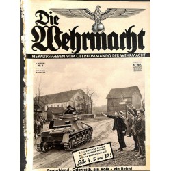 6883	 No. 	6-1938 - März	 DIE WEHRMACHT	